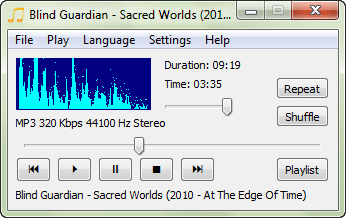 CrystalWolf Audio Player CrystalWolf Free Audio Player